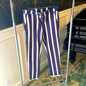 ASOS men’s striped cigarette pants